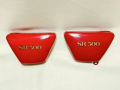 Capa Lateral Yamaha Sr500 1978 Primeiro Adesivo/Sr Exterior Cor Genuína Pesada  - Imagem 1 de 4