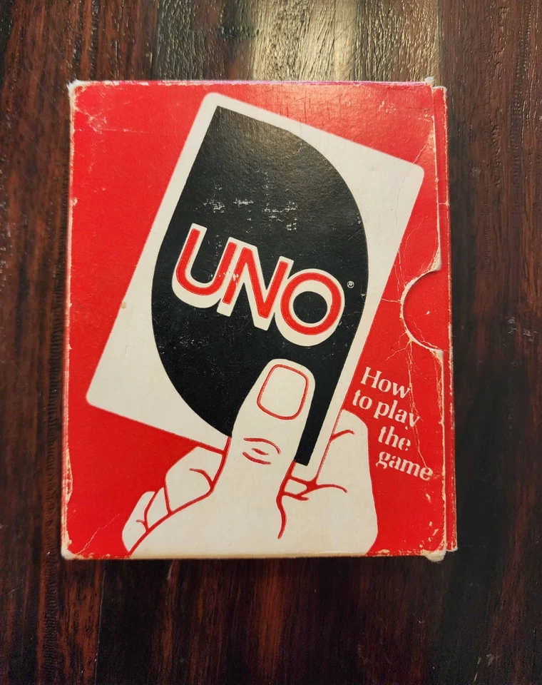 Juego de Cartas Uno Completo 1973 De Colección con Instrucciones Originales En Caja Original Foto 1 de 4