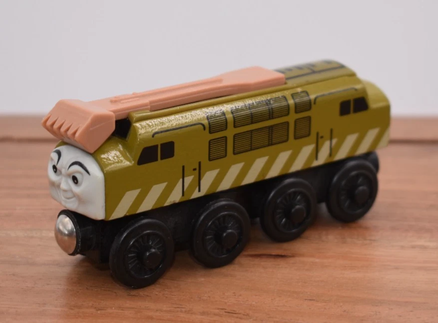 Diesel 10 - 2003 GUC Thomas & Friends Wooden Railway Train Tank Engine - Image 1 of 4