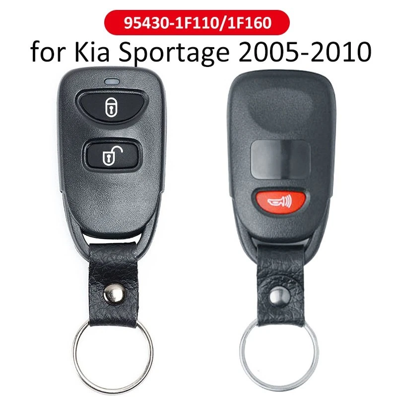 Llavero remoto sin llave para Kia Spectra 5 Sportage 2005-2010 NYOSEKS-09Tx con correa Foto 1 de 1