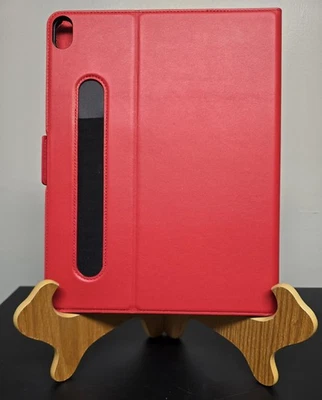 iPad Pro 12.9" 2018 Leather Apple Case FYY-1595C.  Red.  Protective Cover.  NIB. - Image 1 of 4