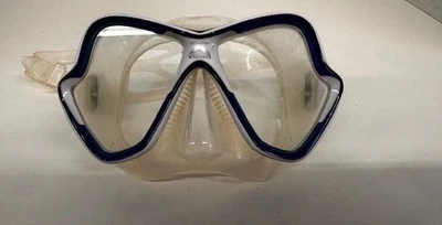 Máscara Mares X Vision, Clr/Blue Buceo, Usada Foto 1 de 3