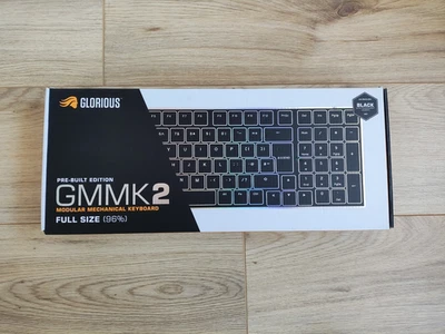 GLORIOUS GMMK 2 Prebuilt Mechanical Gaming Keyboard - Black UK English - Image 1 of 3