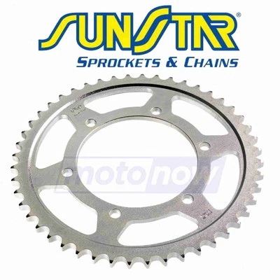 Sunstar Steel Rear Sprocket for 1978-2001 Kawasaki KZ1000C P Police - Drive pu Foto 1 de 4