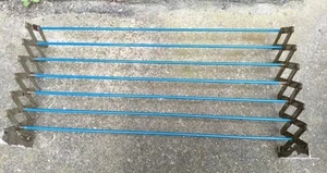 Alter DDR Scherenwäschetrockner Scheren Wäschetrockner Wandwäschetrockner  - Bild 1 von 10