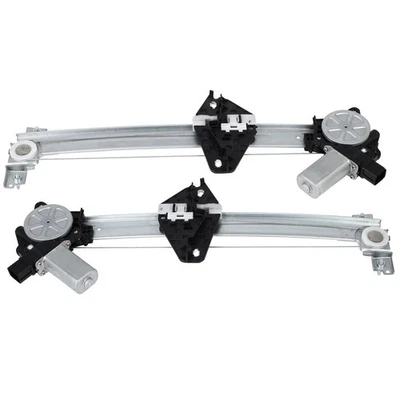 Window Regulators w/ Motor Fit For Honda Civic 2006-2011 Rear Left & Right - Image 1 of 4