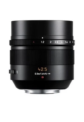 New In Box Panasonic LUMIX G Leica DG Nocticron 42.5mm f/1.2 ASPH Power OIS Lens - Image 1 of 4