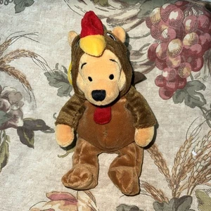 Gallo Winnie the Pooh Zodiac Colleziona Disney Store Sacchetto di Fagioli Peluche Gallo - Foto 1 di 9