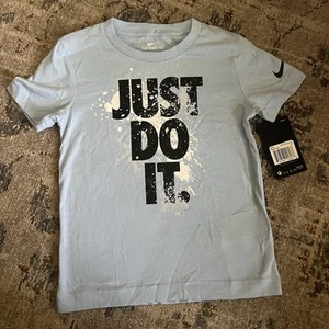 Nike Boys Psychic Blue Tee Shirt 4T - Picture 1 of 3