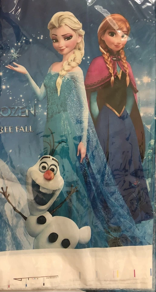 Mantel Plástico Frozen (Lote de 4) Rectángulo 42" x 70" Niña Cumpleaños Fiesta Niño Foto 1 de 1