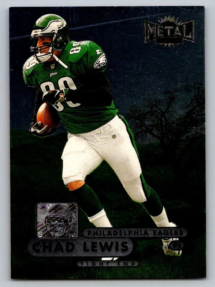 1998 Metal Universe - Chad Lewis #34 - Image 1 of 2