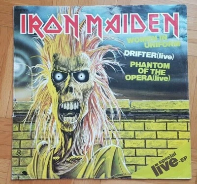 Iron Maiden / Women in Uniform Live EP /1980 EMI Records 12" /Original 1980 !  - Bild 1 von 4