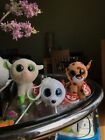 TY Beanie Boo & Keychains (2) and Plush (1) Lot of 3 NWT