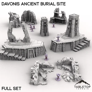 Davonis Ancient Burial Site - Grimdark Wargaming Tabletop - Picture 1 of 9