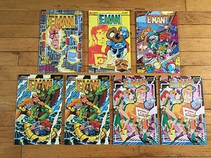 7 E-Man Comics 1984-1985 - Picture 1 of 1