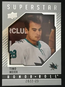 2022-23 Upper Deck Series 1 - Honor Roll Timo Meier #HR-32 - Picture 1 of 2