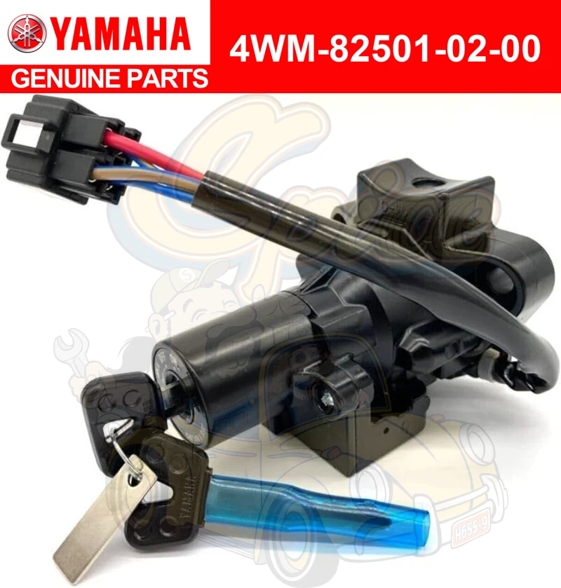 INTERRUPTOR DE ENCENDIDO GENUINO YAMAHA 01-03 XV1600 ROAD STAR SILVERADO 4WM-82501-00-00 Foto 1 de 1