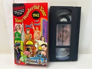 Tested! Video Greeting Card VHS History Film *Your Wonderful Year 1942* Birthday - Picture 1 of 10