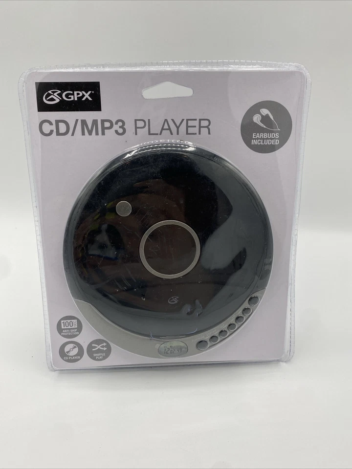 GPX Pc807bmp3u Personal CD Mp3 Player Micro USB