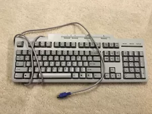 Sony Vaio Windows Full Size Keyboard (PCVA-KB4P/U) PS2 6-Pin Plug Gray Clicky - Picture 1 of 1