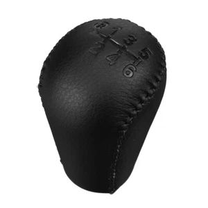 USA NEW Black For Toyota Tacoma 6 speed Leather Gear Shift Knob 2005-2015 - Picture 1 of 5