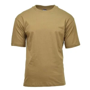 MFH U.S. military-style T-Shirt undershirt sturdy lightweight breathable coyote - Picture 1 of 4