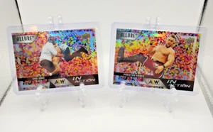 Evil Uno and Preston Vance 2024 Upper Deck AEW Allure GLITTER BOMB In Action - Picture 1 of 2
