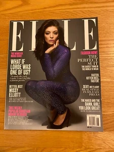 Elle Magazine June 2017 No 382 Lorde No Mailing Label Fashion Missy Elliott Vtg - Picture 1 of 13