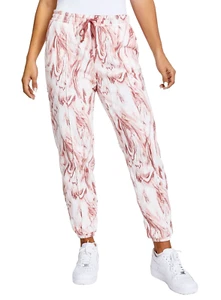JENNI Women's Style Not Size Jogger Lounge Pants 2XL XX-Large Marble Sleepwear - Picture 1 of 4