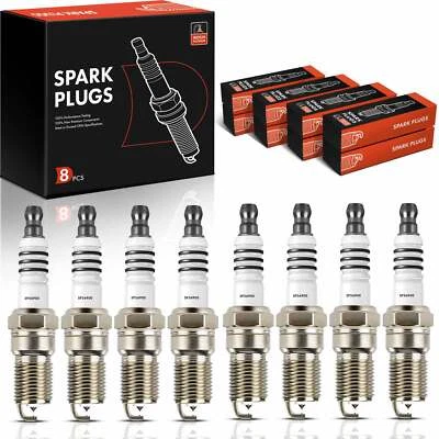8x Iridium & Platinum Spark Plugs for Cadillac XLR STS 2006 2007 2008 2009 4.4L - Image 1 of 4