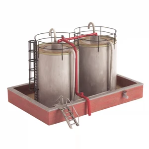 44-016 Scenecraft OO Gauge Fuel Storage Tanks - Picture 1 of 1