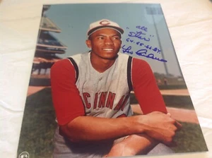 Leo Cardenas 8x10 Cincinnati Reds 5x All Star Autogramm Foto E3 - Bild 1 von 3