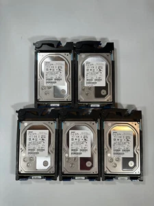 Lot of 5 EMC 0050500329 HGST 2 TB SAS Hard Drives HUS723020ALS640 118033027-04 - Picture 1 of 8
