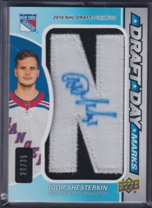 IGOR SHESTERKIN - 2019 SP Game Used Draft Day Marks Auto #DDM-IS, /35 - Picture 1 of 2