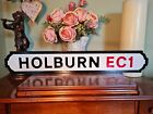 Holburn Indoor Old Fashioned London Street Sign Camden Covent Garden