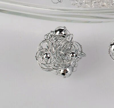 Deko Kugel DRAHT D. 5cm silber Formano - Bild 1 von 2