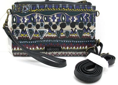 Bandolera pulsera teléfono/cartera multiartista Olympic One World SAKROOTS nueva con etiquetas Foto 1 de 4