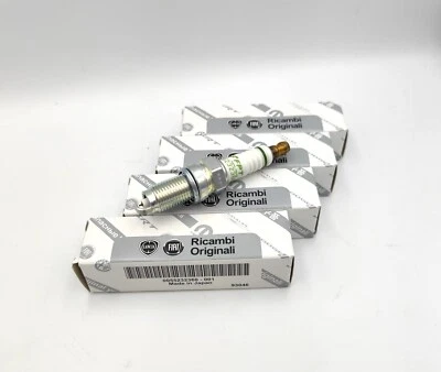 Kit 4 Candele Platino- 1.2 / 1.4 - GPL ORIGINALI FIAT -NGK ZKR7AI-8 -PANDA 500 Y - Bild 1 von 4