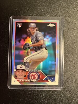 Thaddeus Ward 2023 Topps Chrome Update Series - Refractor #USC126 (RC) - Image 1 of 2