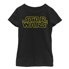 Star Wars Movie Logo Girls Graphic T Shirt