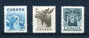 CANADA 1953 NATIONAL WILD LIFE WEEK SG447/449  MNH - Picture 1 of 1