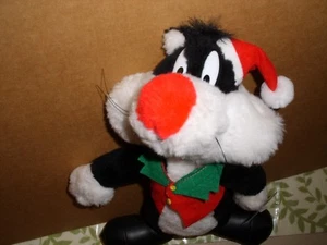 Looney Tunes 13" Sylvester the Cat Christmas Holiday 1997 Play By Play NWT - Picture 1 of 4