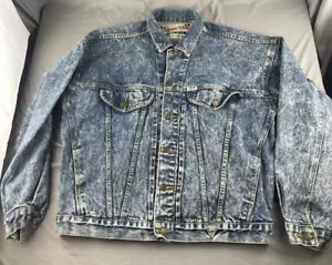 Chaqueta de mezclilla vintage Guess Georges Marciano corte americano para hombre XL hecha en EE. UU. - Imagen 1 de 13
