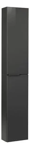 Fackelmann LUNA Hochschrank Badmöbel Badschrank 30 cm in Schwarz Made in Germany - Bild 1 von 6