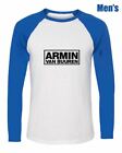 Cartoon Armin Van Buuren Pattern Print T-shirt Mens Boys Graphic Tee Shirts Tops