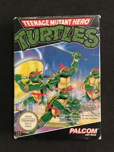 Teenage Mutant Héroe Turtles Nintendo Nes Pal B Eec Entre Utiliza Completa - Imagen 1 de 12