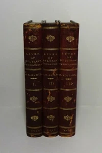 1832 BRITISH MILITARY COMMANDERS Lives by Gleig, Cornwallis Cromwell Abercromby - Picture 1 of 12