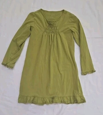 Vestido verde para niñas LANDS' END talla 5  Foto 1 de 4