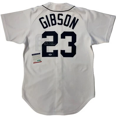 KIRK GIBSON SIGNED WILSON AUTHENTIC 1984 DETROIT TIGERS JERSEY PSA COA 44 - Image 1 of 4