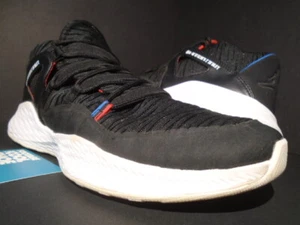 NIKE AIR JORDAN FORMULA 23 LOW Q54 QUAI 54 BLACK BLUE WHITE RED AA7201-054 11.5 - Picture 1 of 9